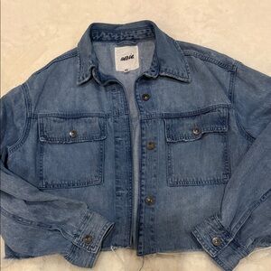 Aerie Classic Blue Jean Jacket